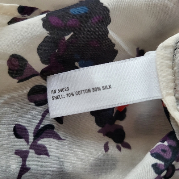 Gap cotton-silk top, size XS - Picture 5 of 8